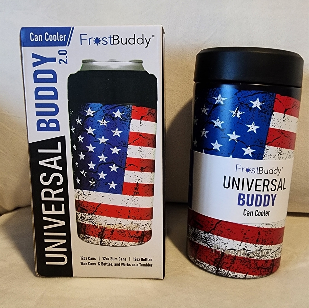 Brand New in Box Frost Buddy Universal Buddy 2.0 American Flag USA